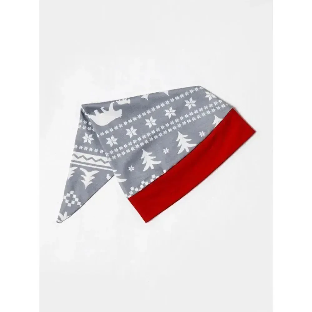 NEW PatPat Toddler Kids 3/4 2-piece Pajama & Hat Holiday Set
